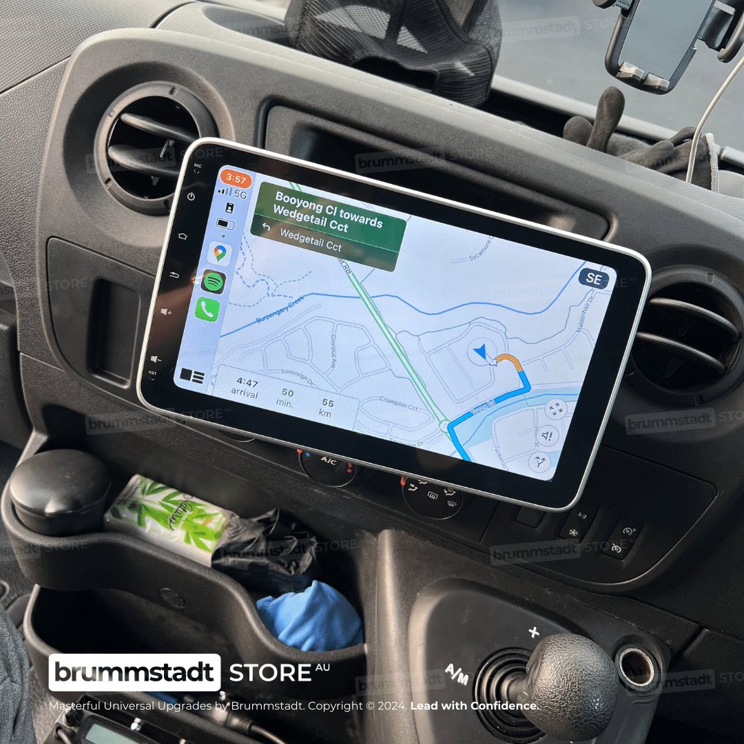 Universal 10Inch Adjustable Rotatable 360 Degree 1DIN/2DIN Head Unit
